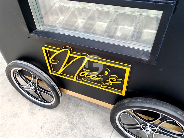 details1 of the ice cream cart for sale America